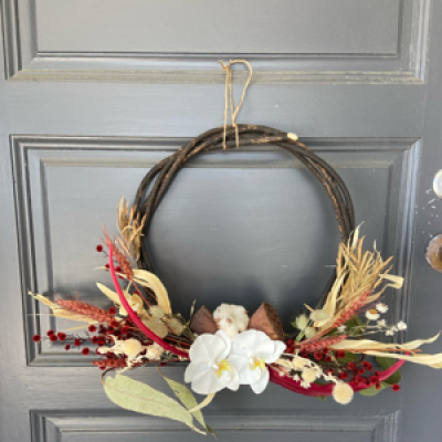 Dried Christmas Wreath  - Gorgeous dried Christmas wreath 